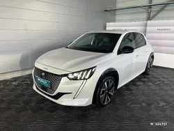 Blanc Utilisé 2020 Peugeot e-208 GT-line Citadine | 12 450 € (Prix juste)