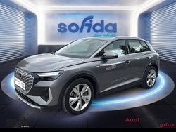 Gris typhon métallisé Occasion 2025 Audi Q4 e-tron S-Line SUV | 52 900 € (Prix juste)