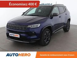 Bleu Utilisé 2021 Jeep Compass 80th Anniversary SUV | 25 290 € (Prix juste)