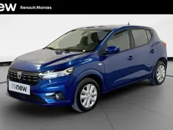 Bleu Utilisé 2022 Dacia Sandero Comfort Citadine | 13 480 € (Prix juste)