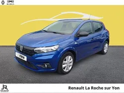Bleu Utilisé 2021 Dacia Sandero Essentiel Citadine | 10 480 € (Bon prix)