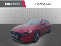 Rouge Utilisé 2021 Mazda 3 Style Berline | 19 990 € (Prix juste)
