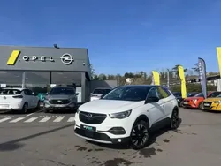 Toit+rétros ext noir/blanc jade Utilisé 2021 Opel Grandland X Ultimate SUV | 17 399 € (Prix juste)