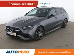 Noir Utilisé 2021 Mercedes C220 AMG line Break | 37 590 € (Prix juste)