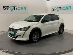 Blanc Utilisé 2022 Peugeot e-208 Style Citadine | 15 299 € (Bon prix)