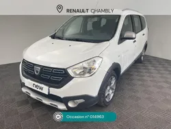 Blanc Utilisé 2018 Dacia Lodgy Stepway Monospace | 13 990 € (Prix assez cher)