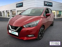 Rouge Utilisé 2021 Nissan Micra Tekna Citadine | 12 990 € (Prix juste)