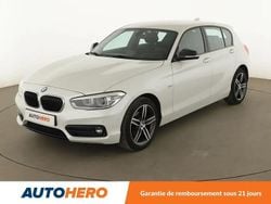Blanc Utilisé 2016 BMW 116 Sport Line Citadine | 14 790 € (Prix assez cher)