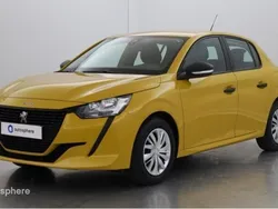 Blanc banquise Utilisé 2021 Peugeot 208 S Citadine | 10 499 € (Bon prix)