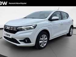 Blanc Utilisé 2024 Dacia Sandero Expression Citadine | 15 599 € (Prix juste)