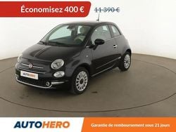 Noir Utilisé 2019 Fiat 500 Lounge Citadine | 10 990 € (Bon prix)