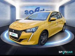 Jaune Utilisé 2021 Peugeot 208 Style Citadine | 12 390 € (Prix juste)