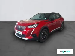 Rouge Utilisé 2021 Peugeot e-2008 GT-line SUV | 19 900 € (Prix juste)