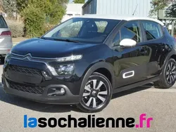 Noir Utilisé 2021 Citroën C3 Shine Citadine | 13 980 € (Prix juste)