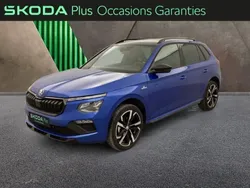 Bleu racing métallisé Utilisé 2024 Skoda Kamiq Monte Carlo SUV | 28 690 € (Prix juste)