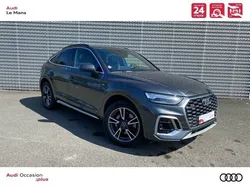 Gris daytona nacré Utilisé 2021 Audi Q5 Sportback S-Line SUV | 48 490 € (Prix juste)