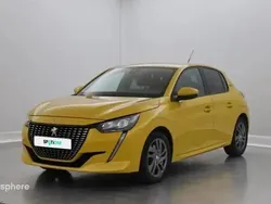Jaune Utilisé 2021 Peugeot 208 Style Citadine | 12 899 € (Prix juste)