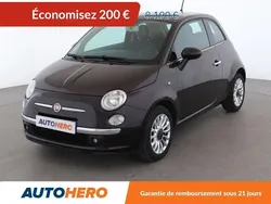 Mauve Utilisé 2014 Fiat 500 Lounge Citadine | 7 790 € (Bon prix)