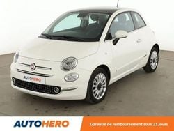 Blanc Utilisé 2019 Fiat 500 Lounge Citadine | 9 790 € (Bon prix)