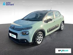 Vert Utilisé 2020 Citroën C3 PureTech Citadine | 10 787 € (Prix juste)