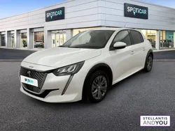 Blanc Utilisé 2020 Peugeot e-208 Allure Citadine | 15 590 € (Prix juste)