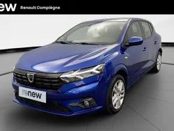 Bleu Utilisé 2021 Dacia Sandero Comfort Citadine | 11 990 € (Prix juste)
