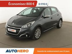Gris Utilisé 2017 Peugeot 208 Allure Citadine | 8 190 € (Prix juste)
