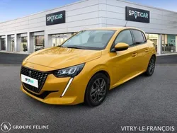 Jaune Utilisé 2021 Peugeot 208 Style Citadine | 12 890 € (Prix juste)