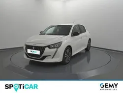Blanc Utilisé 2021 Peugeot 208 Style Citadine | 14 479 € (Prix juste)