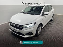 Blanc Utilisé 2023 Dacia Sandero Expression Citadine | 14 490 € (Prix juste)
