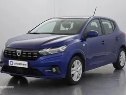 Bleu Utilisé 2021 Dacia Sandero Comfort Citadine | 12 799 € (Prix juste)