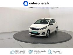 Blanc Utilisé 2018 Peugeot 108 Style Citadine | 9 980 € (Prix assez cher)