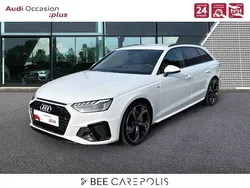 Blanc glacier métallisé Utilisé 2024 Audi A4 S-Line Break | 46 490 € (Prix cher)