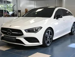 Blanc Utilisé 2020 Mercedes CLA200 AMG line Break | 27 996 € (Bon prix)
