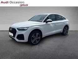 Blanc ibis Utilisé 2021 Audi Q5 S-Line SUV | 40 790 € (Prix assez cher)