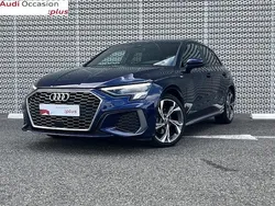 Bleu navarre métallisé Utilisé 2022 Audi A3 S-Line | 29 990 € (Prix juste)