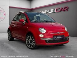 Rouge Occasion 2015 Fiat 500 Lounge Citadine | 8 900 € (Bon prix)