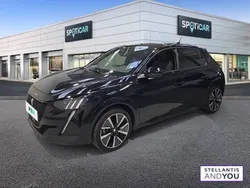 Noir Utilisé 2022 Peugeot e-208 GT Citadine | 17 990 € (Prix juste)