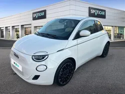 Blanc Utilisé 2022 Fiat 500e La Prima Berline | 18 490 € (Prix juste)
