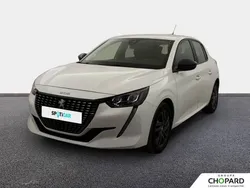 Blanc Utilisé 2021 Peugeot 208 Active Citadine | 12 990 € (Prix juste)