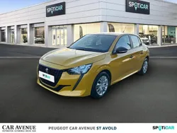 Jaune Utilisé 2020 Peugeot 208 S Citadine | 9 949 € (Bon prix)