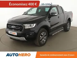 Noir Utilisé 2021 Ford Ranger Wildtrack Pick-up | 34 790 € (Bon prix)