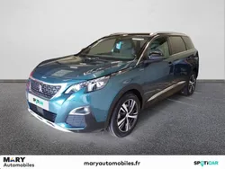 Bleu Utilisé 2018 Peugeot 5008 GT-line Monospace | 18 990 € (Prix juste)