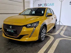 Jaune Utilisé 2020 Peugeot e-208 Business-Line Citadine | 14 990 € (Prix juste)