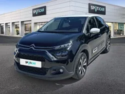 Noir Utilisé 2021 Citroën C3 PureTech Citadine | 11 490 € (Prix juste)