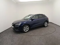 Bleu navarre métallisé Utilisé 2024 Audi Q3 S-Line SUV | 43 490 € (Prix juste)