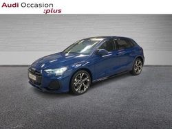 Bleu ascari métallisé Utilisé 2025 Audi A3 Sportback e-tron S-Line Berline | 43 900 € (Prix cher)