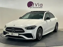 Blanc Utilisé 2021 Mercedes 220 AMG line Berline | 36 990 € (Prix cher)