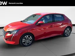 Rouge Utilisé 2020 Peugeot 208 Allure Citadine | 10 490 € (Prix juste)