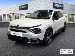 Blanc Utilisé 2023 Citroën e-C4 Shine Berline | 22 390 € (Prix juste)